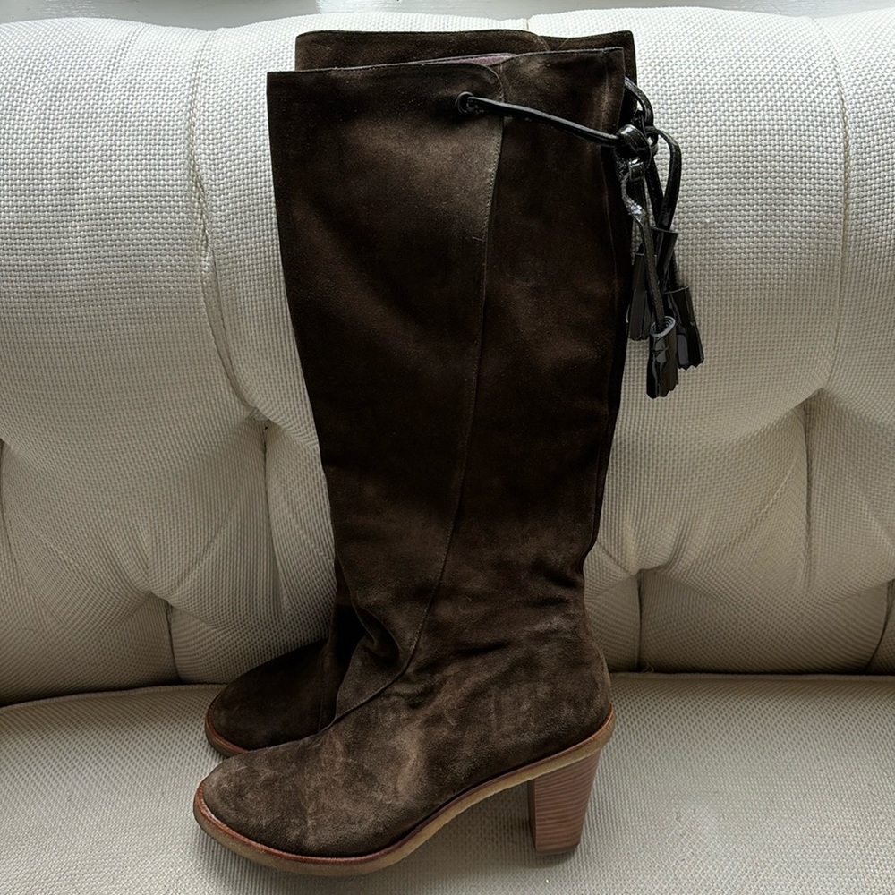 Gently used Clergerie suede boots